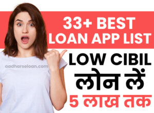 Low CIBIL Score Personal loan app