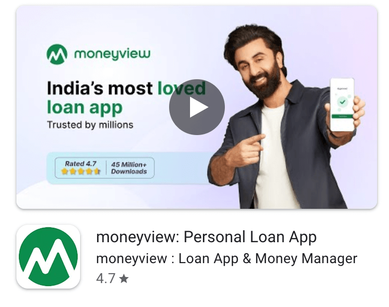Moneyview loan app  ki jaankari 